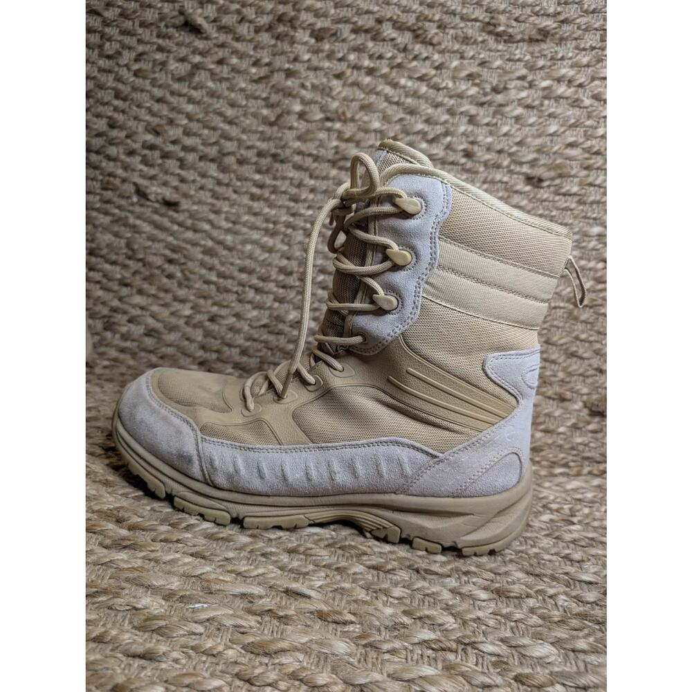 LAPG Terrain Coyote Mid Tactical Military Tan Combat Boots Mens Size 10 R